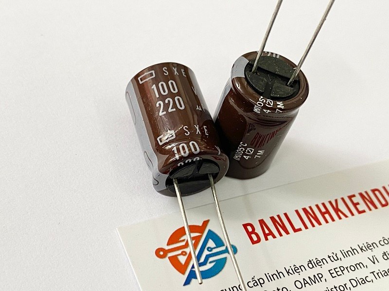Tụ hoá SXE 220uf 100v