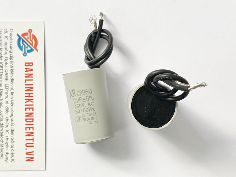Tụ khởi động 2uF 450V