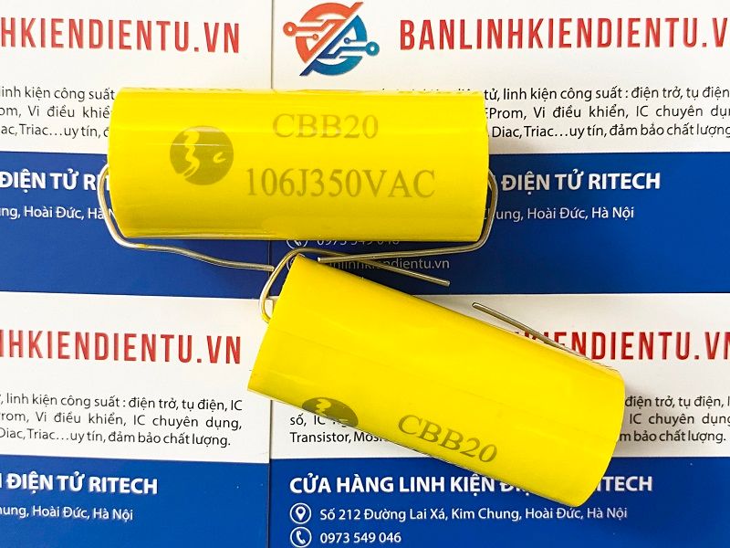 Tụ loa 10uF 350V