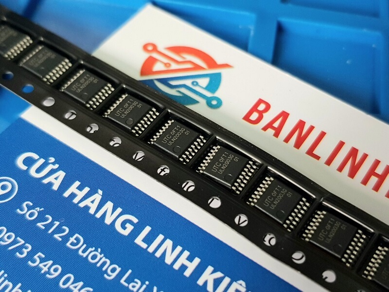 Alternative view of ULN2003G ULN2003 ULN2003L-P16-R IC Chuyên Dụng TSSOP-16