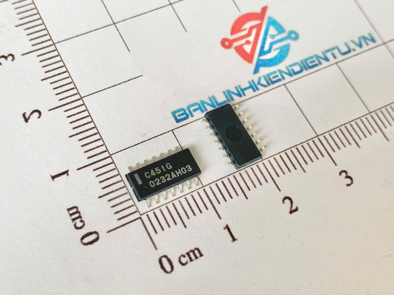 C451G UPC451G IC thuật toán DIP-14 nhập khẩu - Ảnh 2
