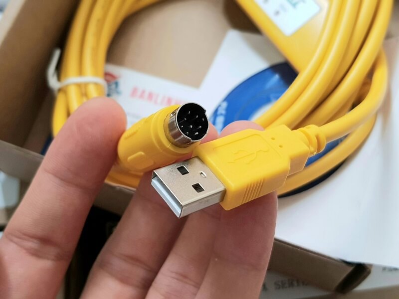Alternative view of Cáp lập trình PLC Mitsubishi USB-SC09-FX cho dòng FX