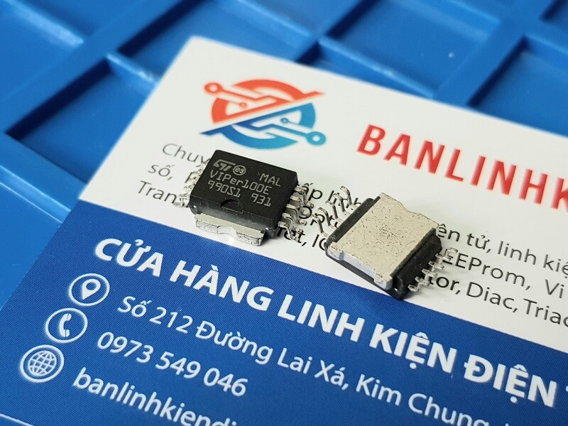 Alternative view of VIPer100ASP VIPer100E VIPer100 IC nguồn SOP-10