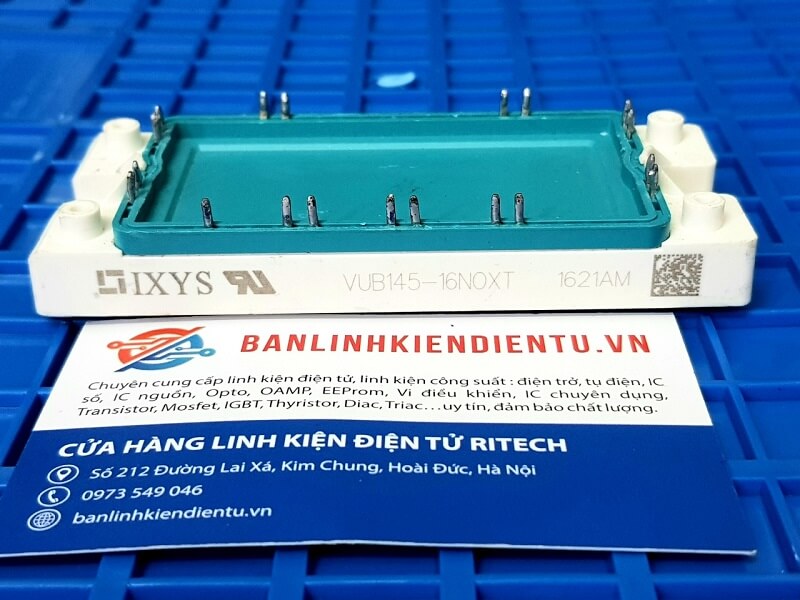 VUB145-16NOXT VUB145-16NO1 VUB145-16N01 DP100U1200T111642 Diode chỉnh lưu cầu có phanh (Tháo máy)