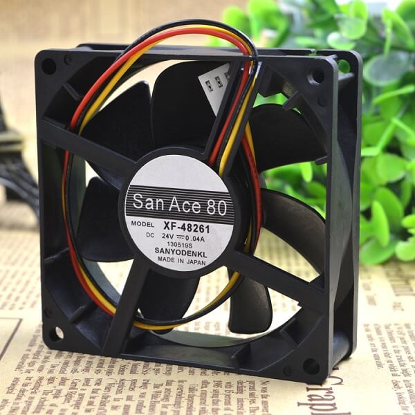 Alternative view of XF-48261 Quạt Sanyo Denki 24V 0.04A