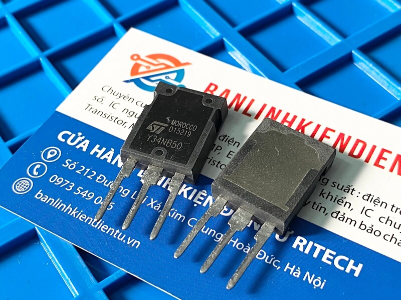 Y34NB50, STY34NB50 Mosfet Kênh-N 34A 500V TO-247