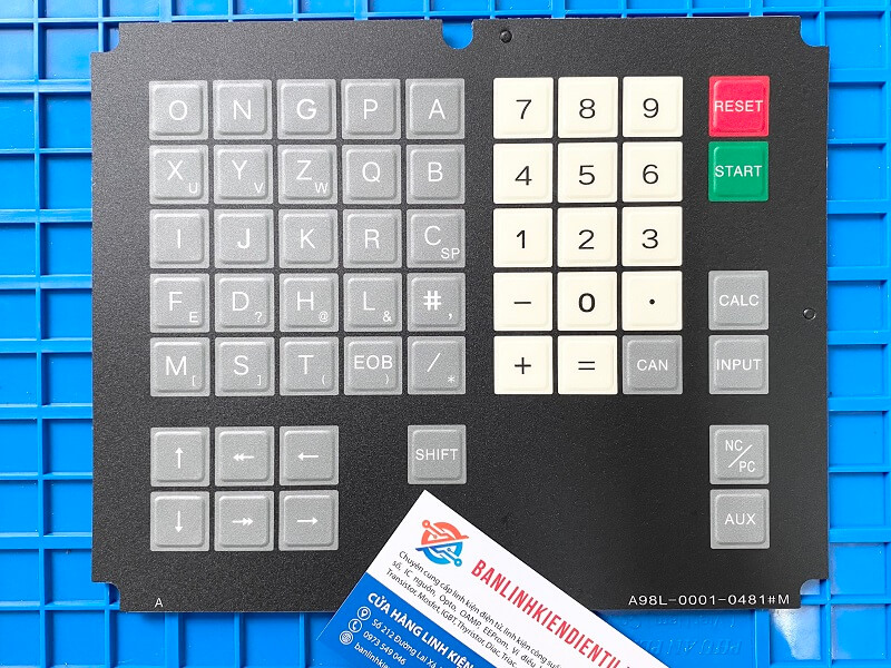A98L-0001-0481#M Bàn phím máy CNC Fanuc