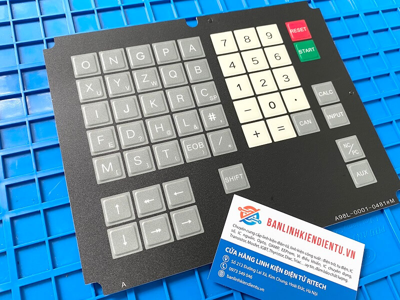 A98L-0001-0481#M Bàn phím máy CNC Fanuc - Ảnh 2