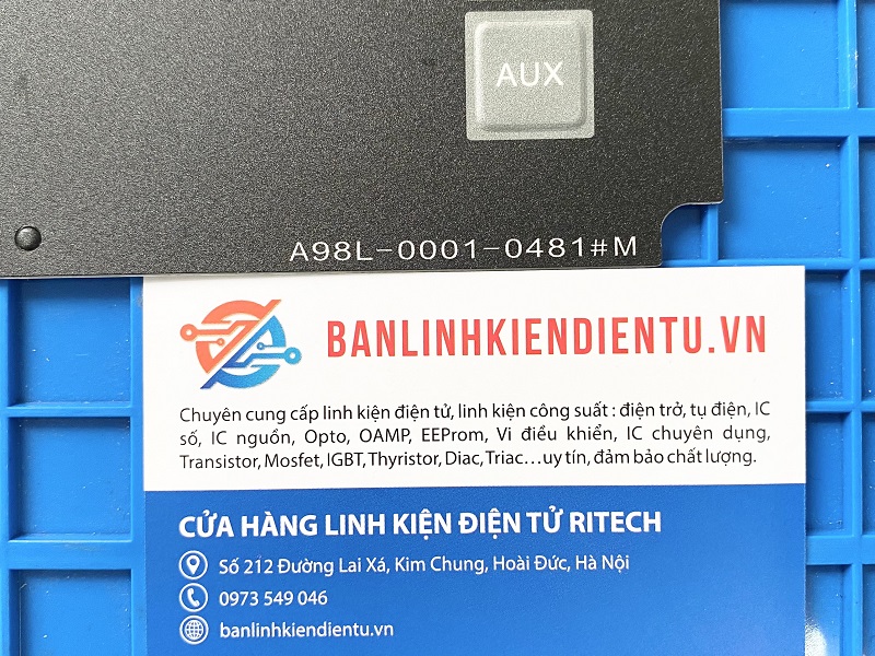A98L-0001-0481#M Bàn phím máy CNC Fanuc - Ảnh 3
