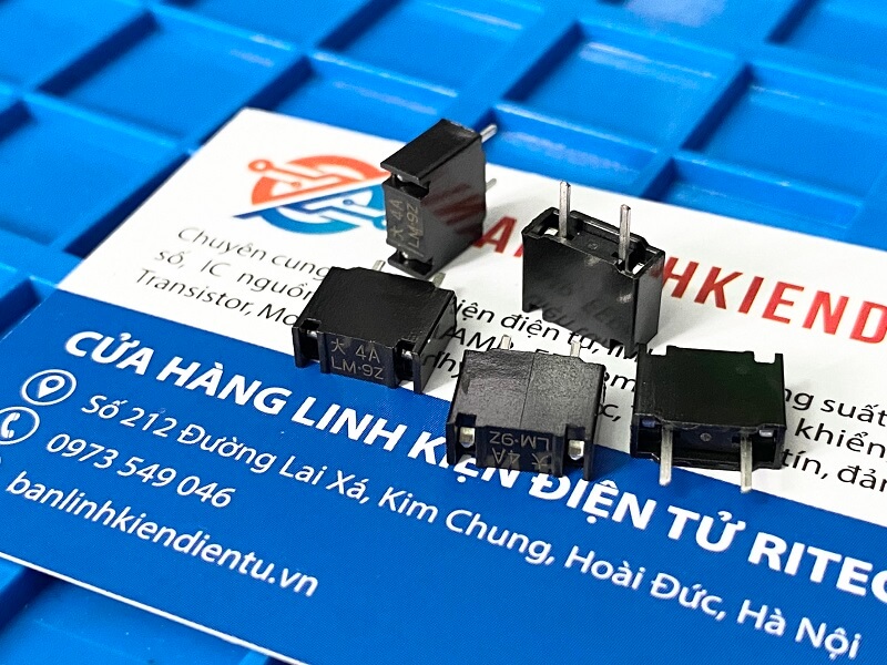 Cầu chì Fanuc Daito LM40 4A A60L-0001-0290 (màu đen)