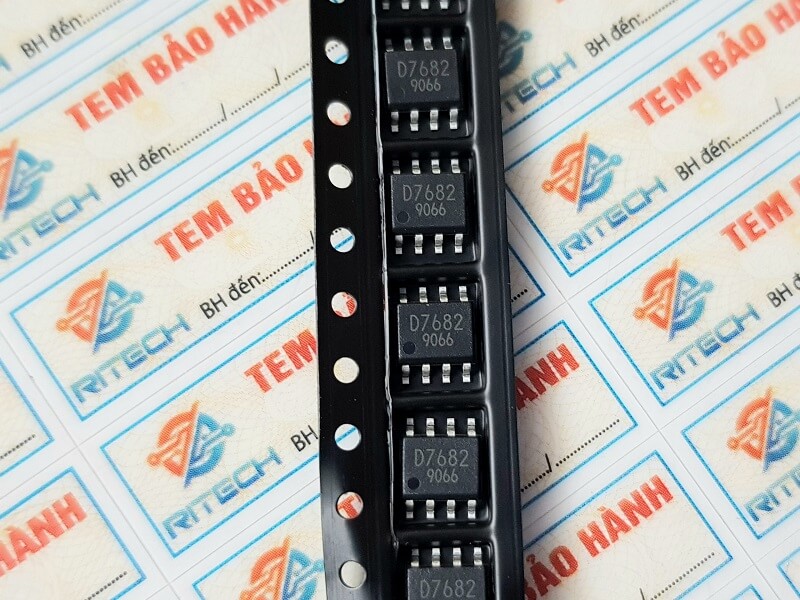 Alternative view of D7682, DB7682, BD7682FJ-LBE2 IC cho bộ chuyển đổi AC/DC SOP-8