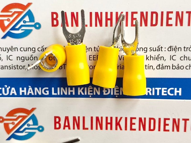 đầu cốt chữ y SV5.5-5 vàng