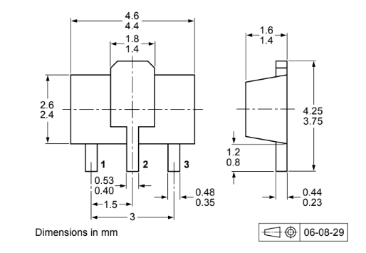 BCX54-16 ký hiệu BD transistor NPN 1A 45V SOT-89 (nhập khẩu) - Ảnh 3