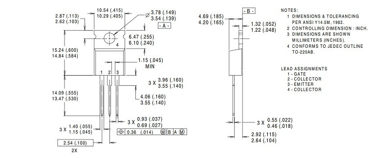 kich thuoc G4BC40U