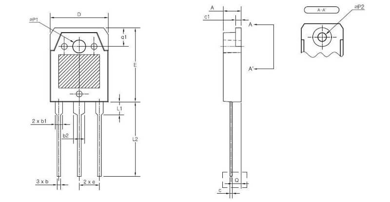 kich thuoc TGAN40N120FDR