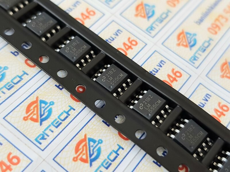 Alternative view of LM555, LM555CM IC Khuếch đại thuật toán SOP-8