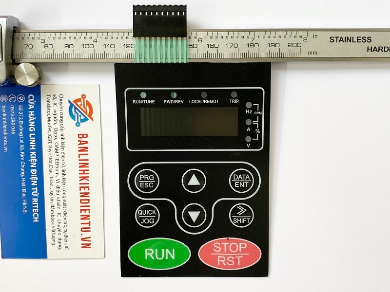 miếng dán bàn phím biến tần INVT CHF100 1