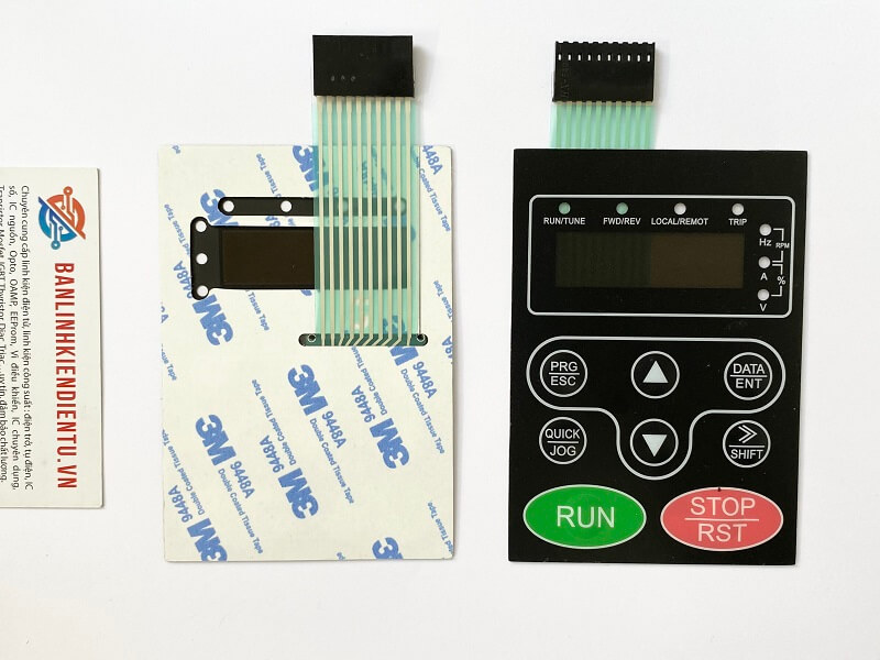 miếng dán bàn phím biến tần INVT CHF100