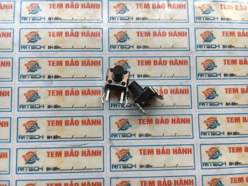 Nút nhấn đầu tròn 6x6x5mm - Ảnh 2