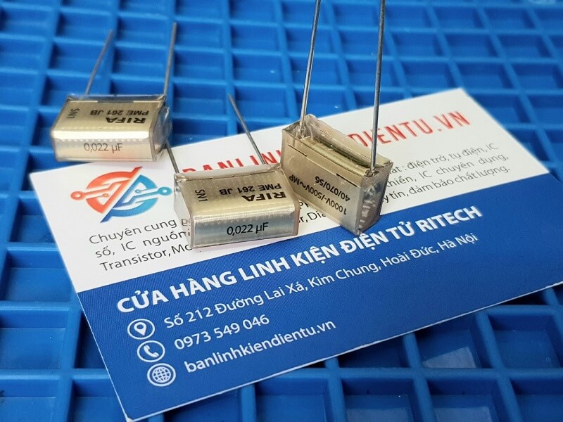 Alternative view of Tụ Rifa 0.022uF 22nF 1000V 500VAC Y2 PME261JB