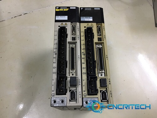 Servopack Yaskawa Sigma 5 SGDV-1R6A01A 200w tháo máy - Ảnh 3