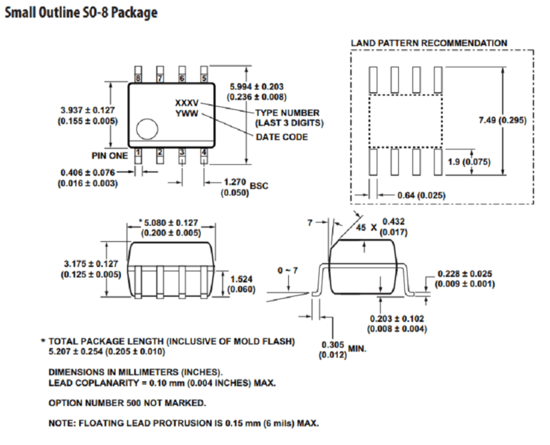 060L, HCPL-060L Opto Driver SOP-8 - Ảnh 7