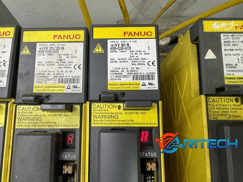 Alternative view of Sửa chữa Servo Amp Fanuc A06B-6240-H105 lỗi 11 lấy ngay