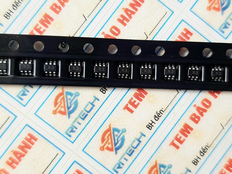 UMX3N Ký hiệu X3 Transistor kép 60V/0.15A UTM6