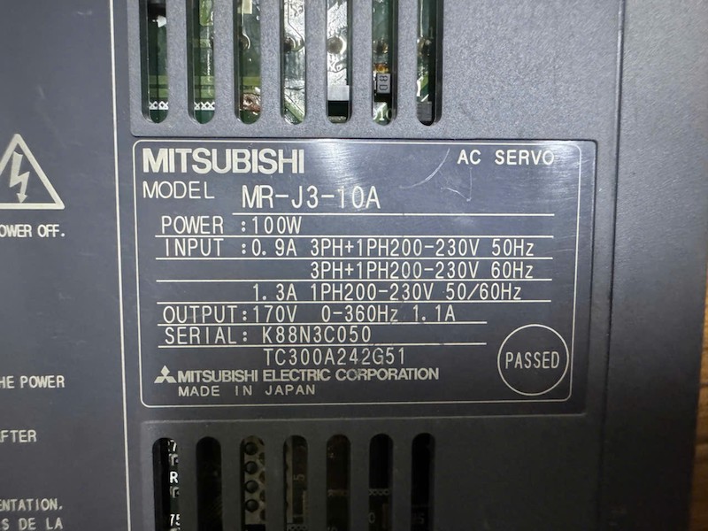 Bộ điều khiển servo AC Mitsubishi MR‑J3‑10A - Ảnh 2