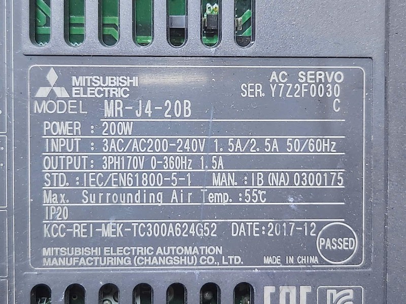 Bộ điều khiển servo Mitsubishi MR‑J4‑20B - Ảnh 2