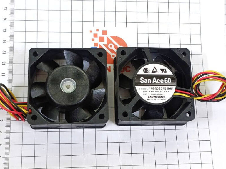 Alternative view of Quạt tản nhiệt 109R0624S4D01 0.08A 24V 60x60x25mm chính hãng