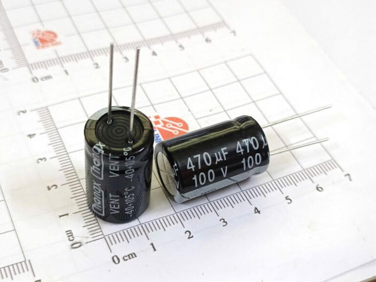 Alternative view of Tụ hóa Chongx 470uF 100V 105°C kích thước 16x25mm