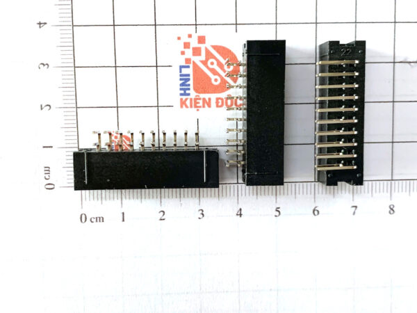 Đầu nối IDE20 đực cong 2.54mm DC3-20P Cong