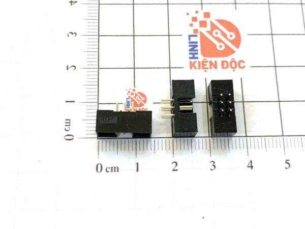 Đầu nối IDE6 đực thẳng 2.0mm DC3-6P chân thẳng