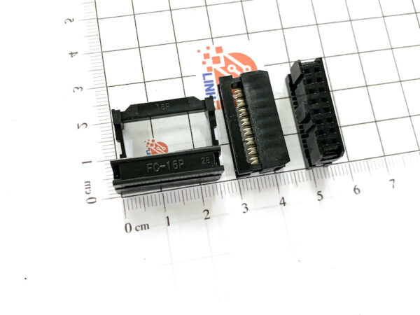 Alternative view of Đầu nối IDE16 cái 2.54mm FC-16P 16 chân