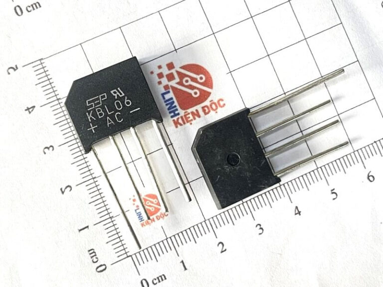 Alternative view of KBL06 Diode cầu 4A 600V