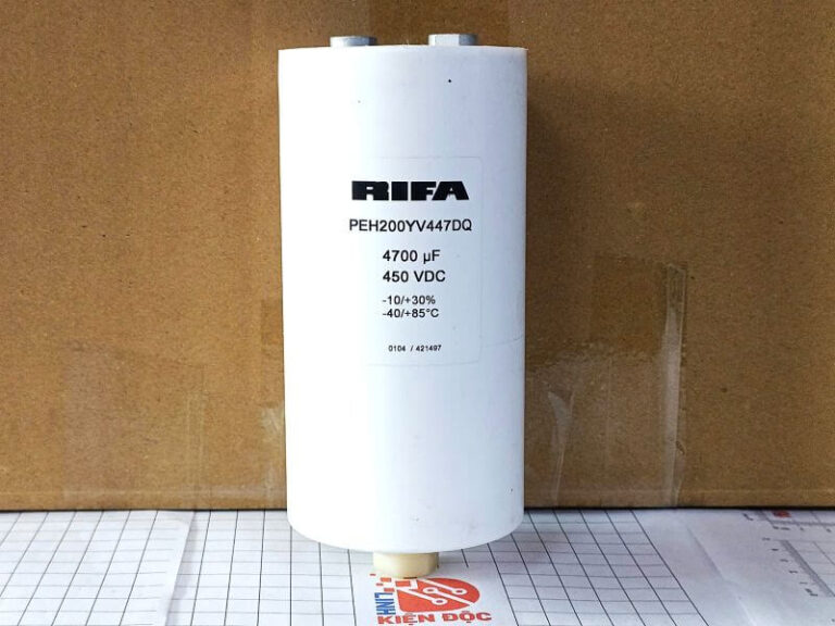 Tụ điện phân RIFA PEH200YV447DQ 4700uF 450V 76x150mm tháo máy
