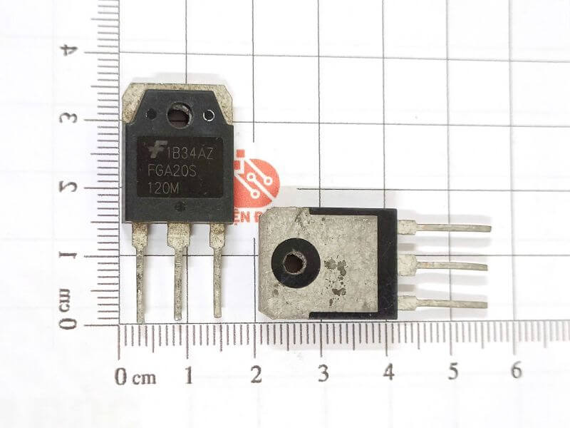 FGA20S120M IGBT 20A 12000V TO-3PN tháo máy