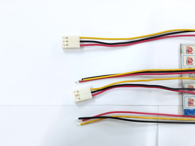 Dây KF2510-3P 1 đầu cái 3 tiếp điểm 2.54mm dài 300mm