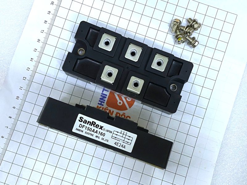 Alternative view of DF150AA160 Diode cầu 3 pha 150A 1600V mới