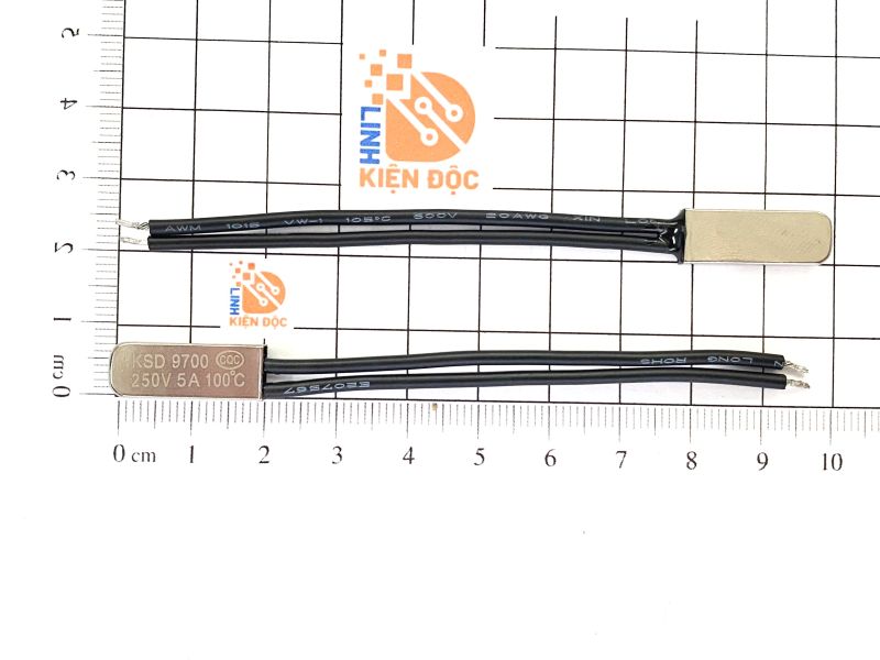 Relay nhiệt KSD9700 100 độ 5A 250V thường đóng