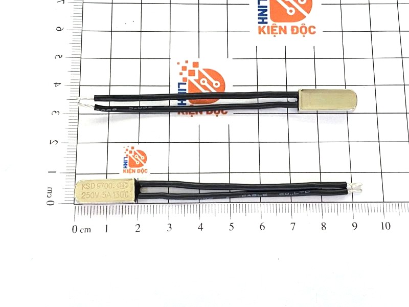 Relay nhiệt KSD9700 130 độ 5A 250V thường đóng