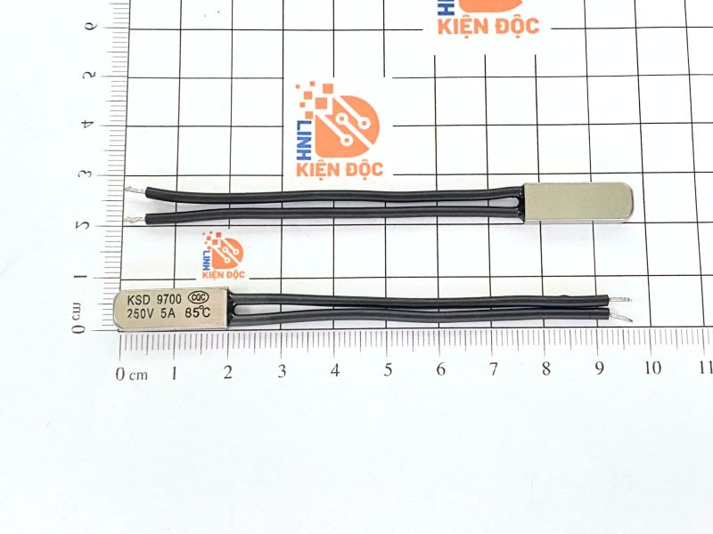 Relay nhiệt KSD9700 85 độ 5A 250V thường đóng