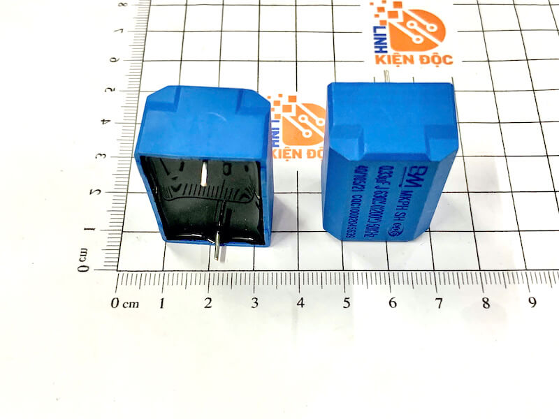 Alternative view of Tụ bếp từ 0.33uf 630V nằm ngang
