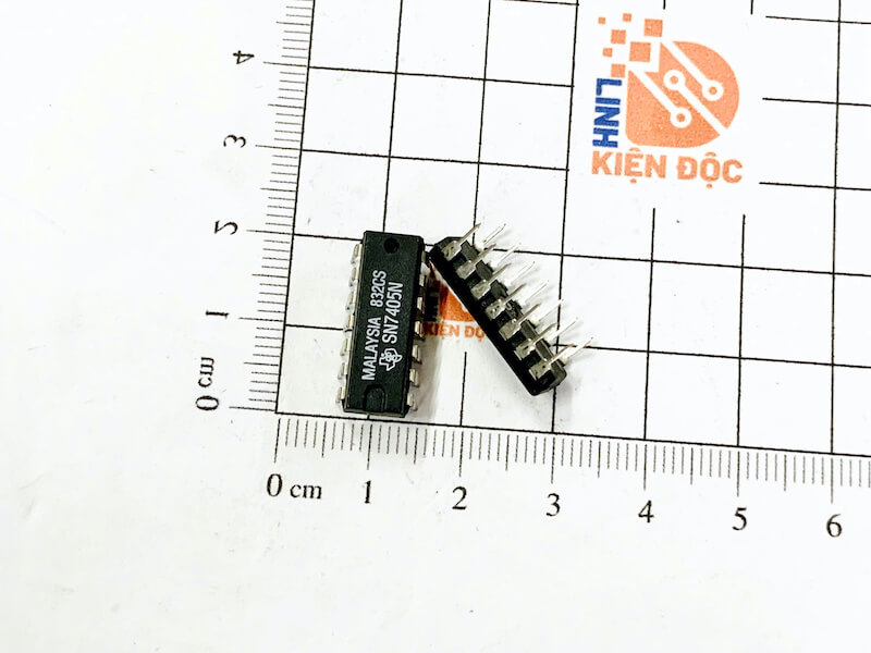 SN7405N IC số DIP-14 - Ảnh 2