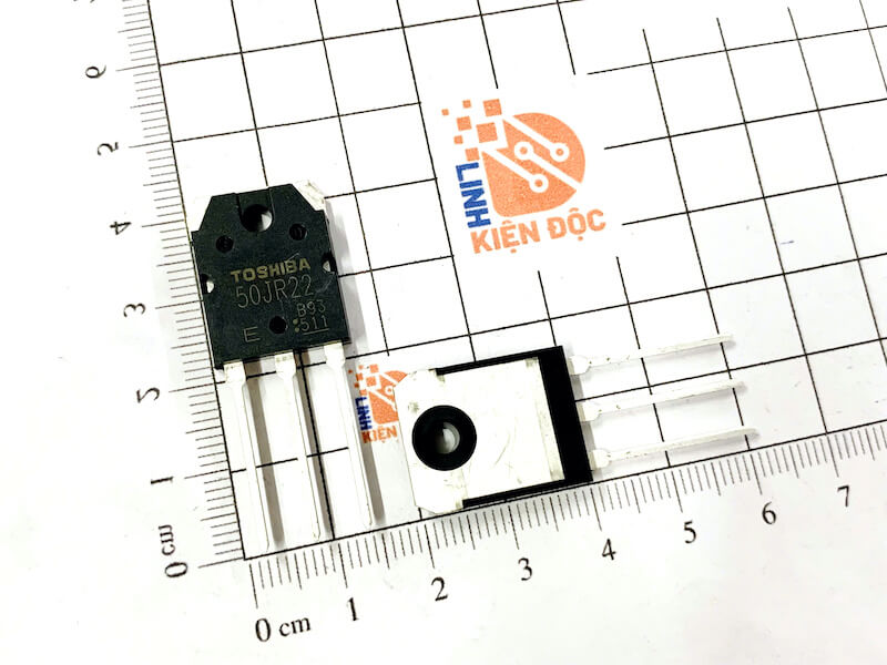 Alternative view of GT50JR22 IGBT 50A 600V TO-3P