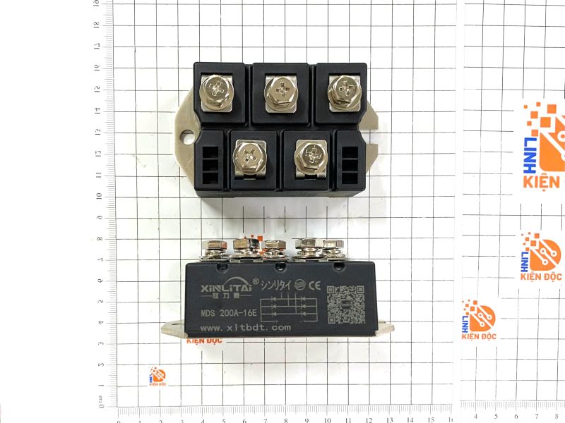 MDS200A-16 Chỉnh lưu cầu 3 pha 200A 1600V