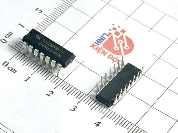 Alternative view of 74HC164, 74HC164N, SN74HC164N IC thanh ghi 8 bit DIP-14