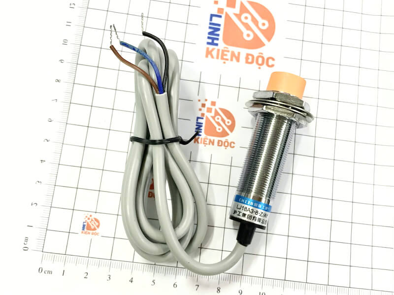Cảm biến tiệm cận LJ18A3-8-Z/AY M18, 8mm, DC 6–36V, PNP, 3 dây, NO - Ảnh 3