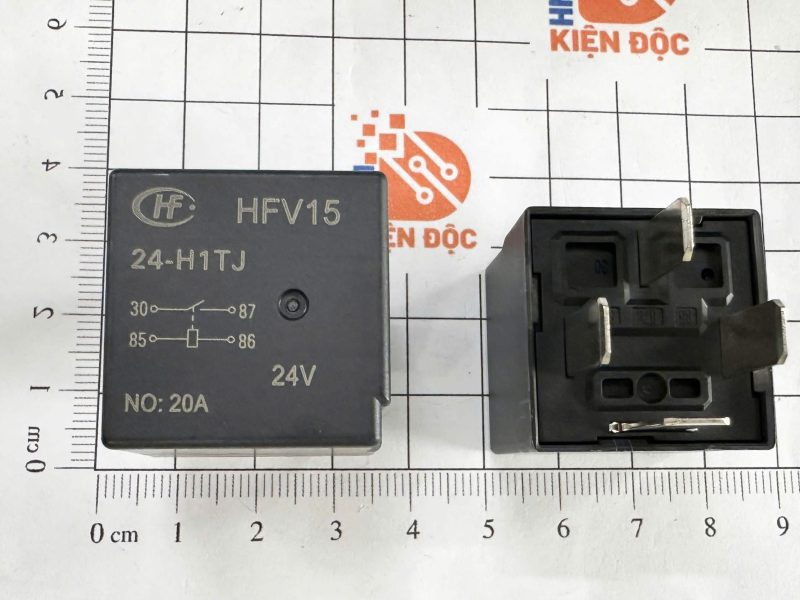 HFV15-24-H1TJ Relay ô tô 24V 40A 4 chân